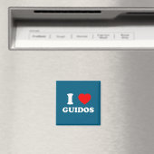 I Love Guidos Funny Italian American Quote  Magneet (Insitu (Vaatwasser))