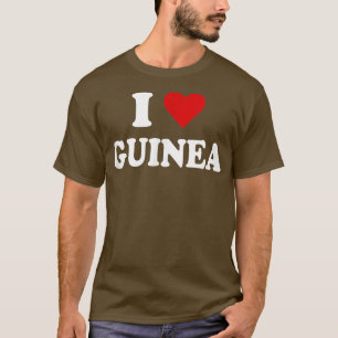 I Love Guinea T-shirt