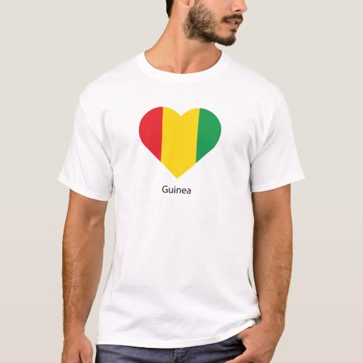 I Love Guinea T-shirt (Voorkant)