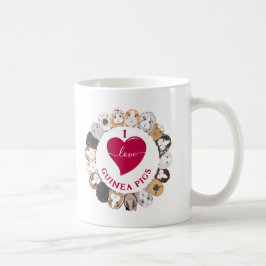 I Love Guinee Pigs Koffiemok