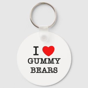 I Love Gummy Beren Sleutelhanger