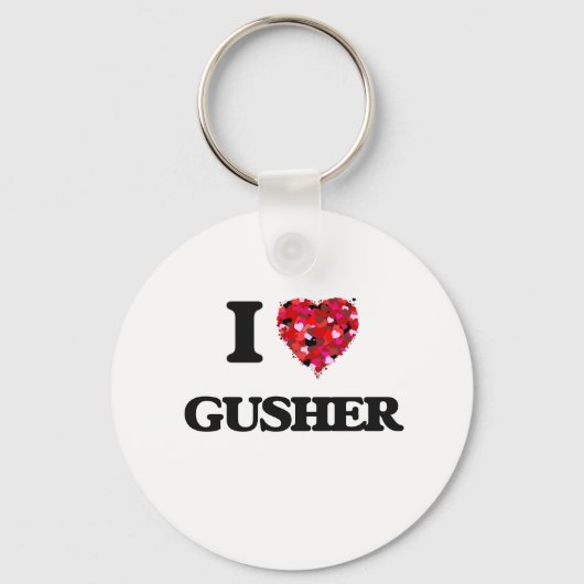 I Love Gusher Sleutelhanger (Voorkant)