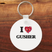I Love Gusher Sleutelhanger (Voorkant)