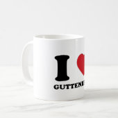 I LOVE GUTTENBERG KOFFIEMOK (Voorkant links)