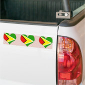 I Love Guyana Bumpersticker (Op Truck)