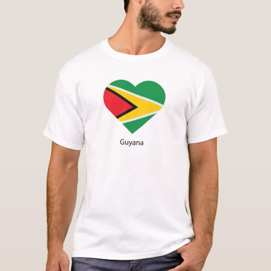 I Love Guyana T-shirt (Voorkant)