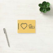 I Love Gymnast Shoes Post-it® Notes (Kantoor)