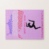 I Love Gymnastics and the USA Puzzle Legpuzzel (Horizontaal)