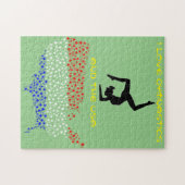 I Love Gymnastics and the USA Puzzle Legpuzzel (Horizontaal)