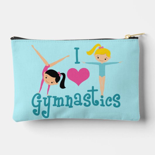 I Love Gymnastics Cute Gymnast Etui (Achterkant)