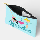 I Love Gymnastics Cute Gymnast Etui (Open)