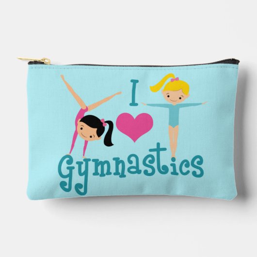I Love Gymnastics Cute Gymnast Etui (Voorkant)