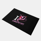 I Love Gymnastics Deurmat (Schuin)