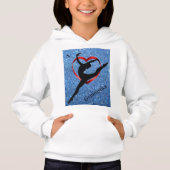 I Love Gymnastics - Gymnast Hoodie voor kinderen (Voorkant)