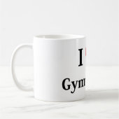 I Love Gymnastics Koffiemok (Links)