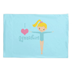 I Love Gymnastics Kussensloop