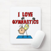 I Love Gymnastics Muismat (Met muis)