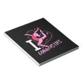I Love Gymnastics Notitieblok (Schuin)