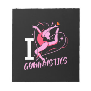 I Love Gymnastics Notitieblok