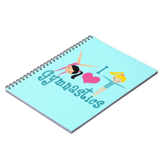 I Love Gymnastics Notitieboek (Linkerzijde)