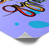 I Love Gymnastics Poster (Hoek)