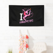 I Love Gymnastics Spandoek (Insitu)