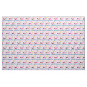 I Love Gymnastics Stof (Fat Quarter)