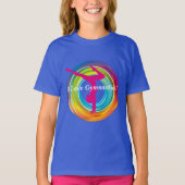 I Love Gymnastics T-shirt (Voorkant)