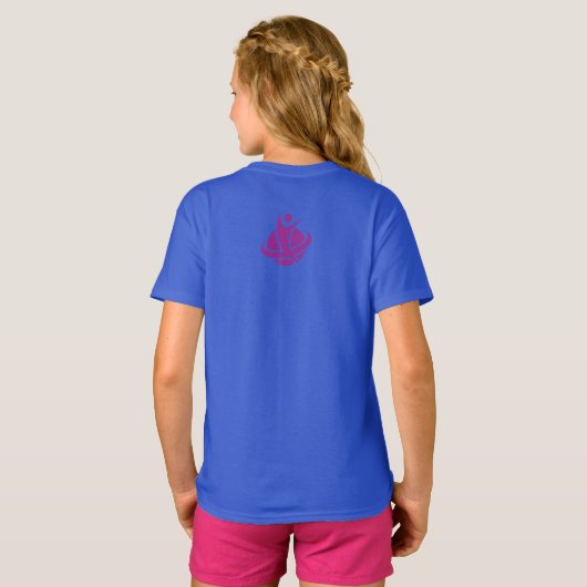 I Love Gymnastics T-shirt (Achterkant volledig)