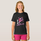 I Love Gymnastics T-shirt (Voorkant volledig)