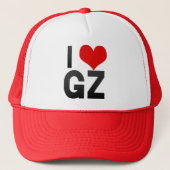 I Love GZ Trucker Pet (Voorkant)