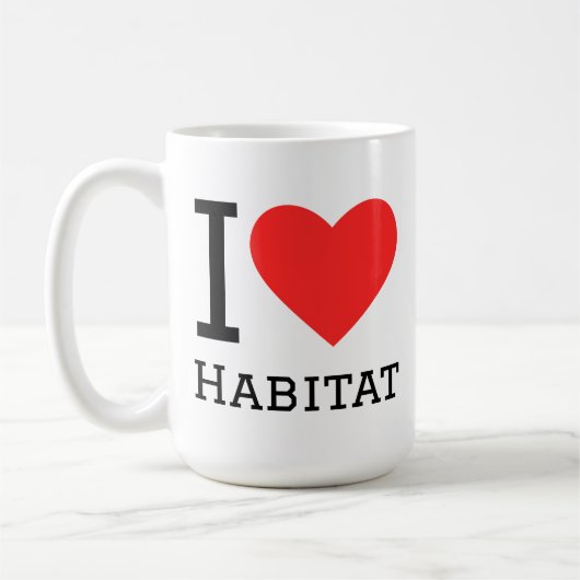 I love habitat koffiemok (Links)