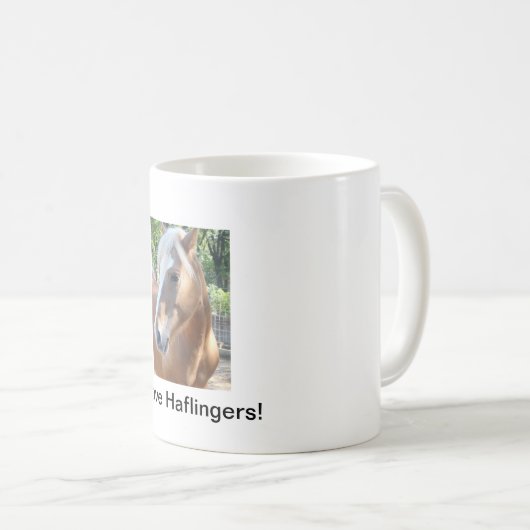 I Love Haflingers mok (Voorkant rechts)