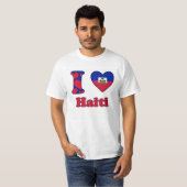 I love Haiti T-shirt (Voorkant volledig)
