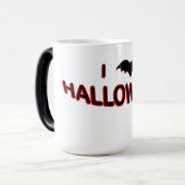 I Love Halloween (BBT) Magische Mok (Voorkant links)