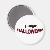 I Love Halloween (BBT) Magneet (Voorkant / Achterkant)
