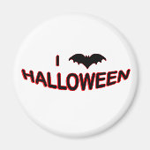 I Love Halloween (BBT) Magneet (Voorkant)