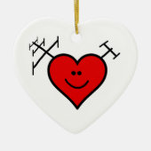 I Love Ham Radio Ornament by Brownielocks (Voorkant)