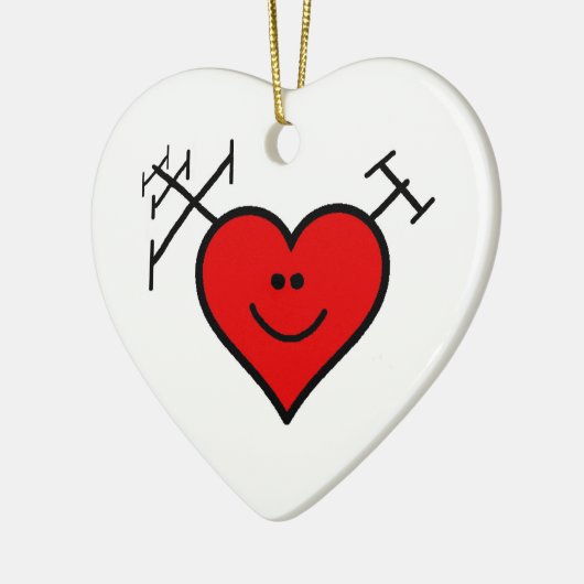 I Love Ham Radio Ornament by Brownielocks (Links)