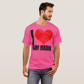 I Love Ham Radios graphic T-shirt (Voorkant volledig)