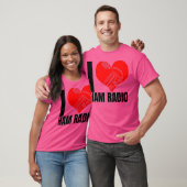 I Love Ham Radios graphic T-shirt (Unisex)