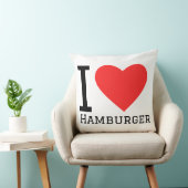 I love hamburguer kussen (Stoel)