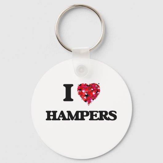 I Love Hampers Sleutelhanger (Voorkant)