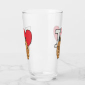 I Love Hamsters Glas (Links)