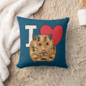 I Love Hamsters Kussen (Deken)