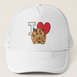 I Love Hamsters Trucker Pet