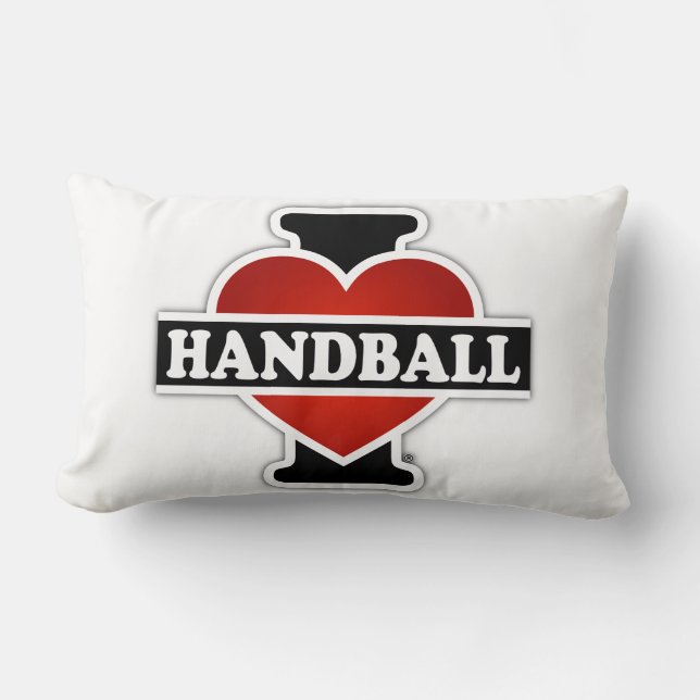 I Love Handball Kussen (Voorkant)