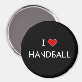 I Love Handball Magneet (Voorkant / Achterkant)