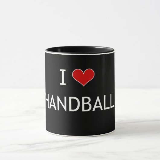 I Love Handball Mok (Midden)