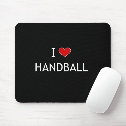 I Love Handball Muismat (Met muis)